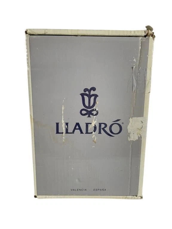 Lladro Limited Edition Porcelain Wheelbarrow with Flowers 1283 Rare