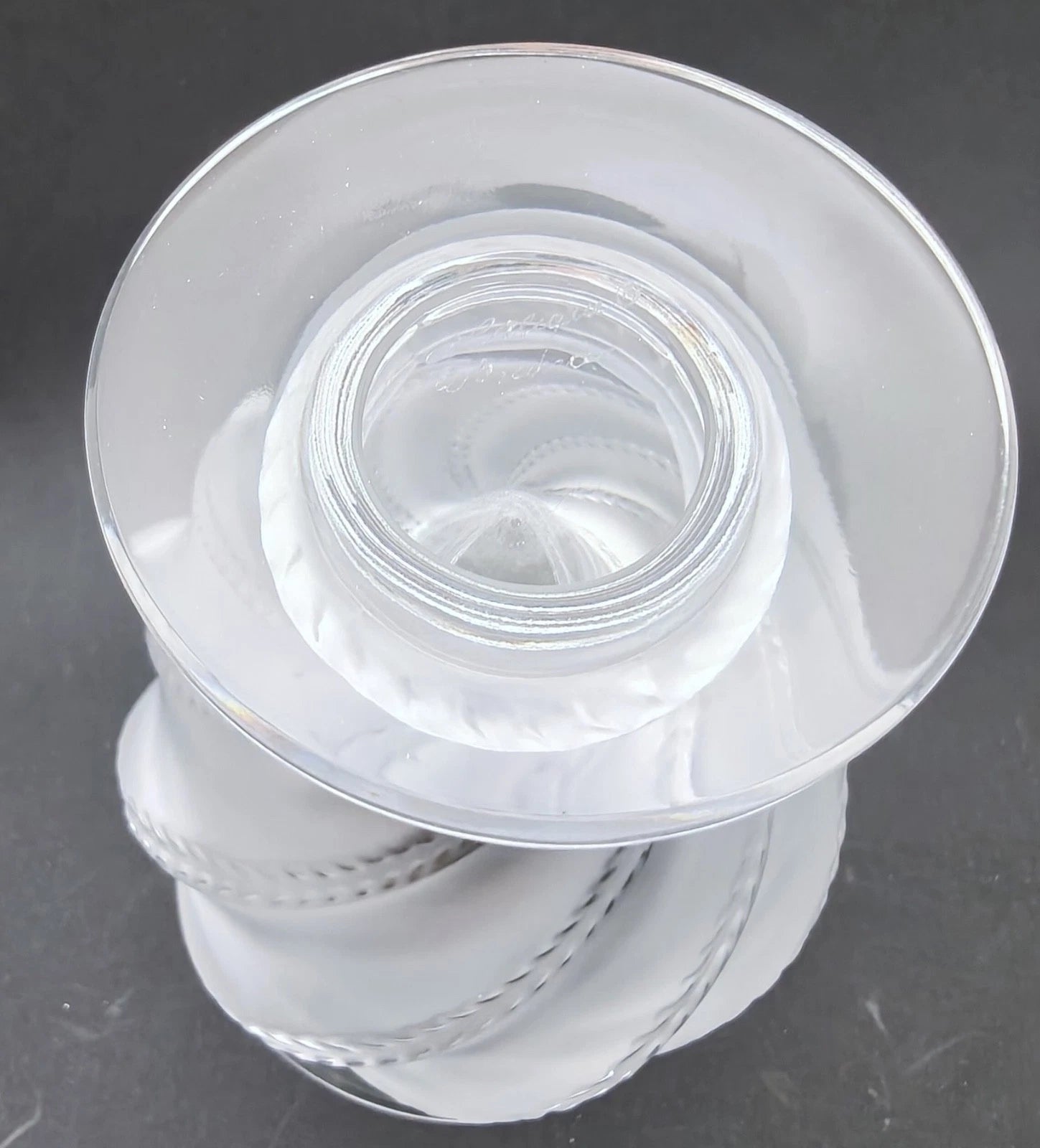 Rene Lalique (1860–1945)   Ermenonville  vase Creation 1927