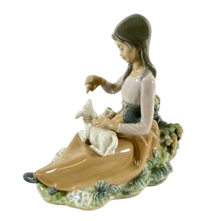 LLADRO LITTLE BO PEEP 1974-85 PORCELAIN FIGURINE  1312G