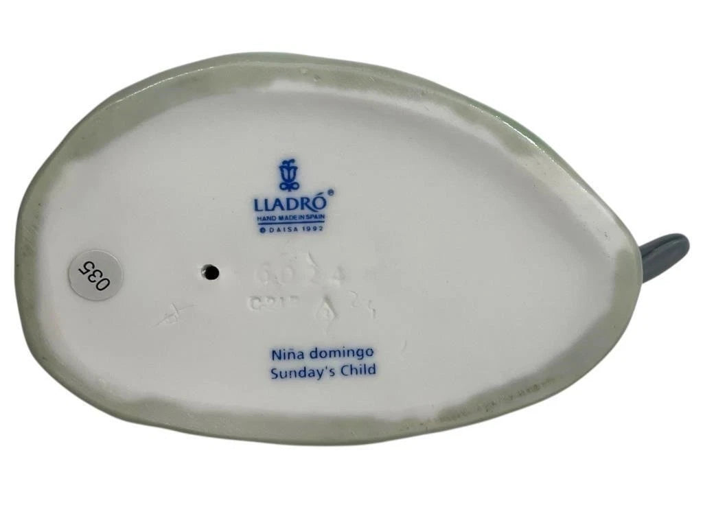 Lladro Vintage Limited Edition  Porcelain Figurine Sundays Child #6024