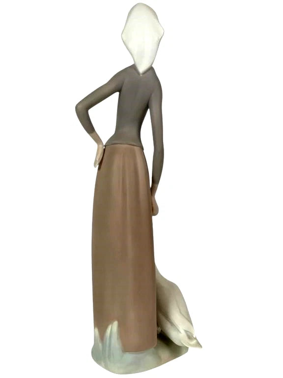 Lladro  Vintage Limited Edition Girl with Geese  #1035