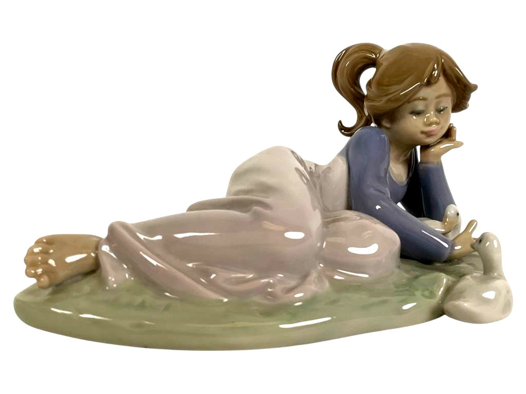LLADRO PLAYFUL FRIENDS 1989-95 PORCELAIN FIGURINE  5609G
