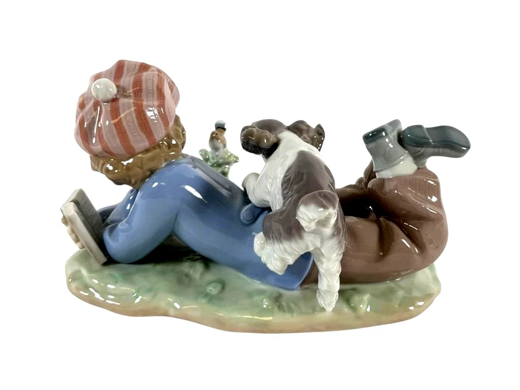 Lladro Limited Edition Porcelain Study Buddies 5451