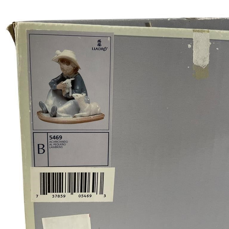 LLADRO LAMBKINS 1988-93 PORCELAIN FIGURINE  5469G