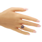 Salavetti 18K White Gold 0.98 ct Diamond Ball Ring